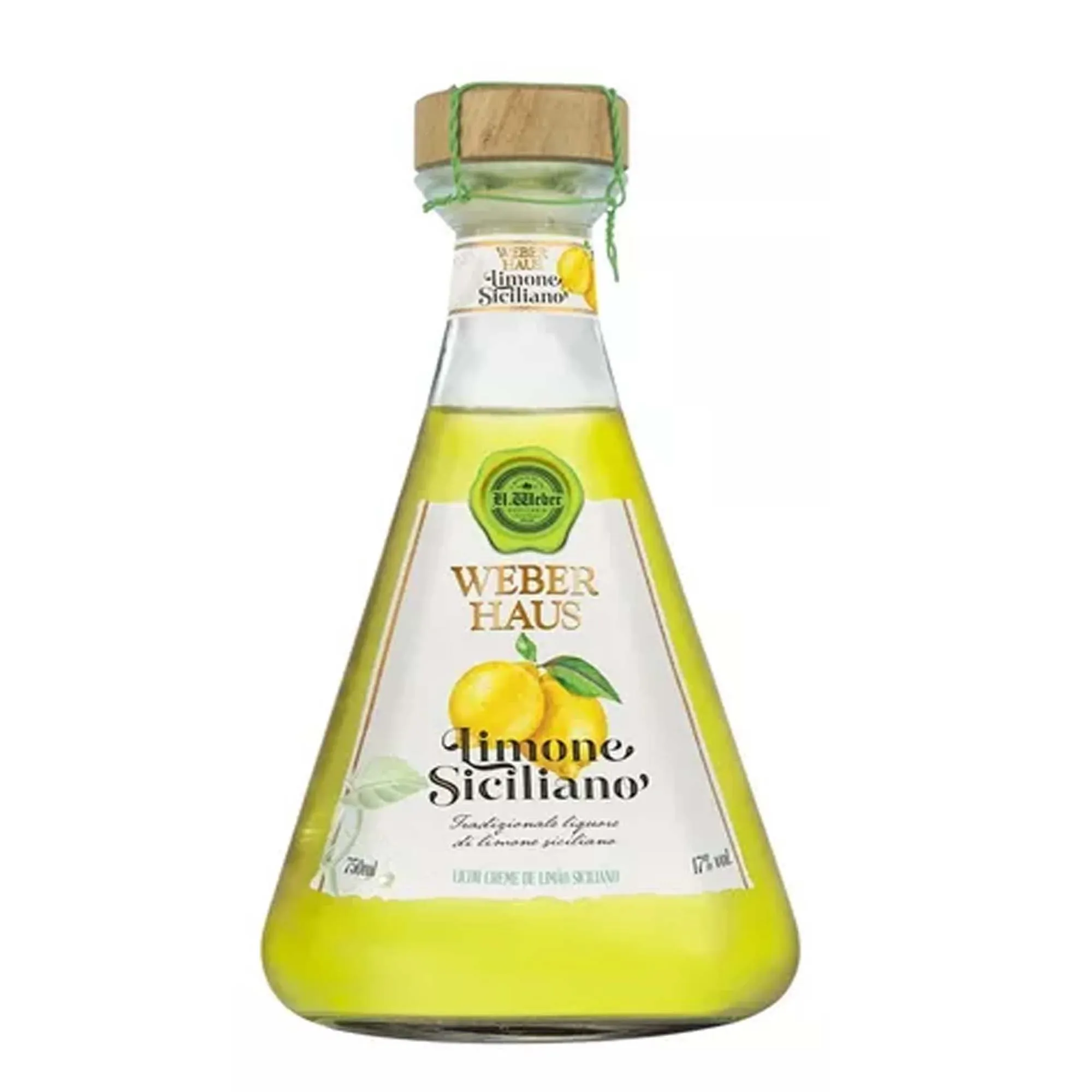 Licor Weber Haus Limone Siciliano 750ml Licor Weber Haus Limone Siciliano 750ml