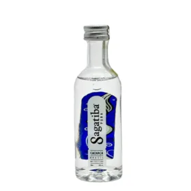 Miniatura Cachaca Sagatiba Pura 50ml