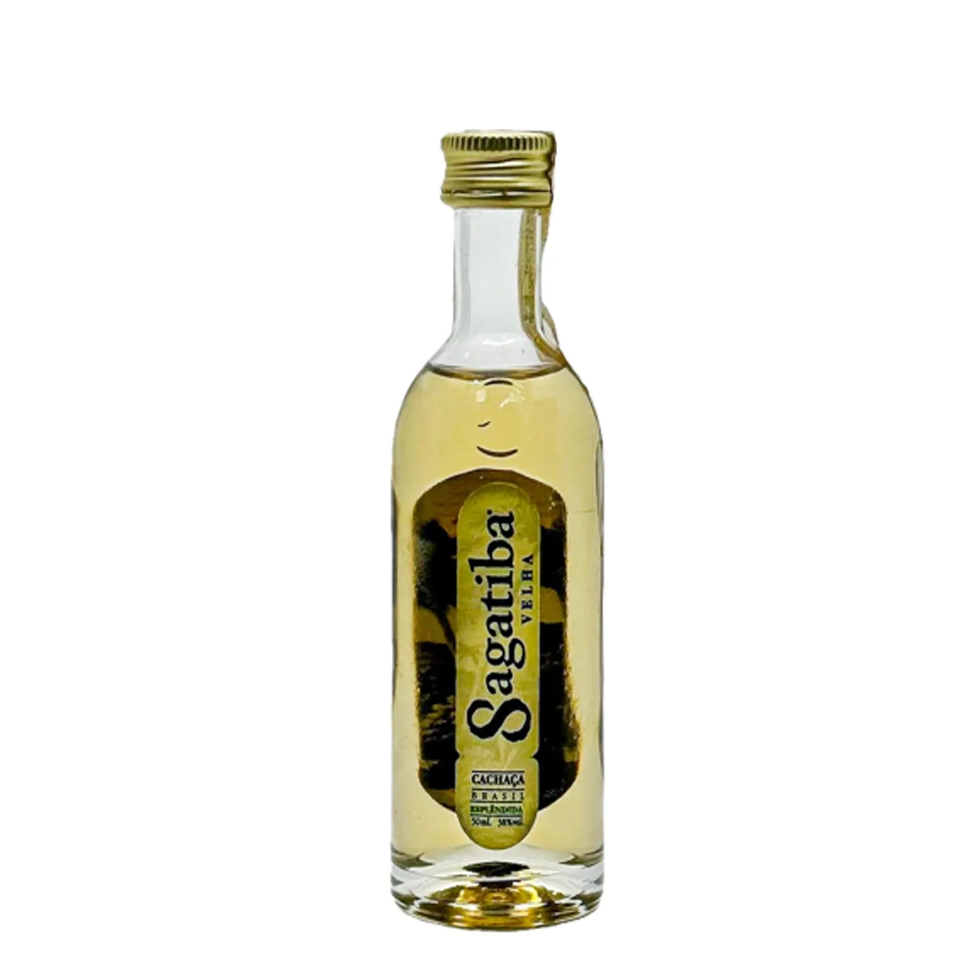 Miniatura Cachaca Sagatiba Velha 50ml Miniatura Cachaca Sagatiba Velha 50ml