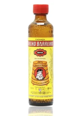 Miniatura Cachaça Velho Barreiro 50 ml