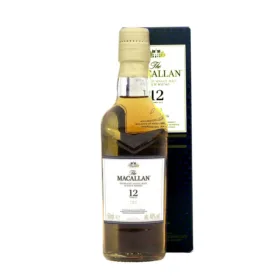 Miniatura Macallan Sherry Oak 12 Anos 50ml