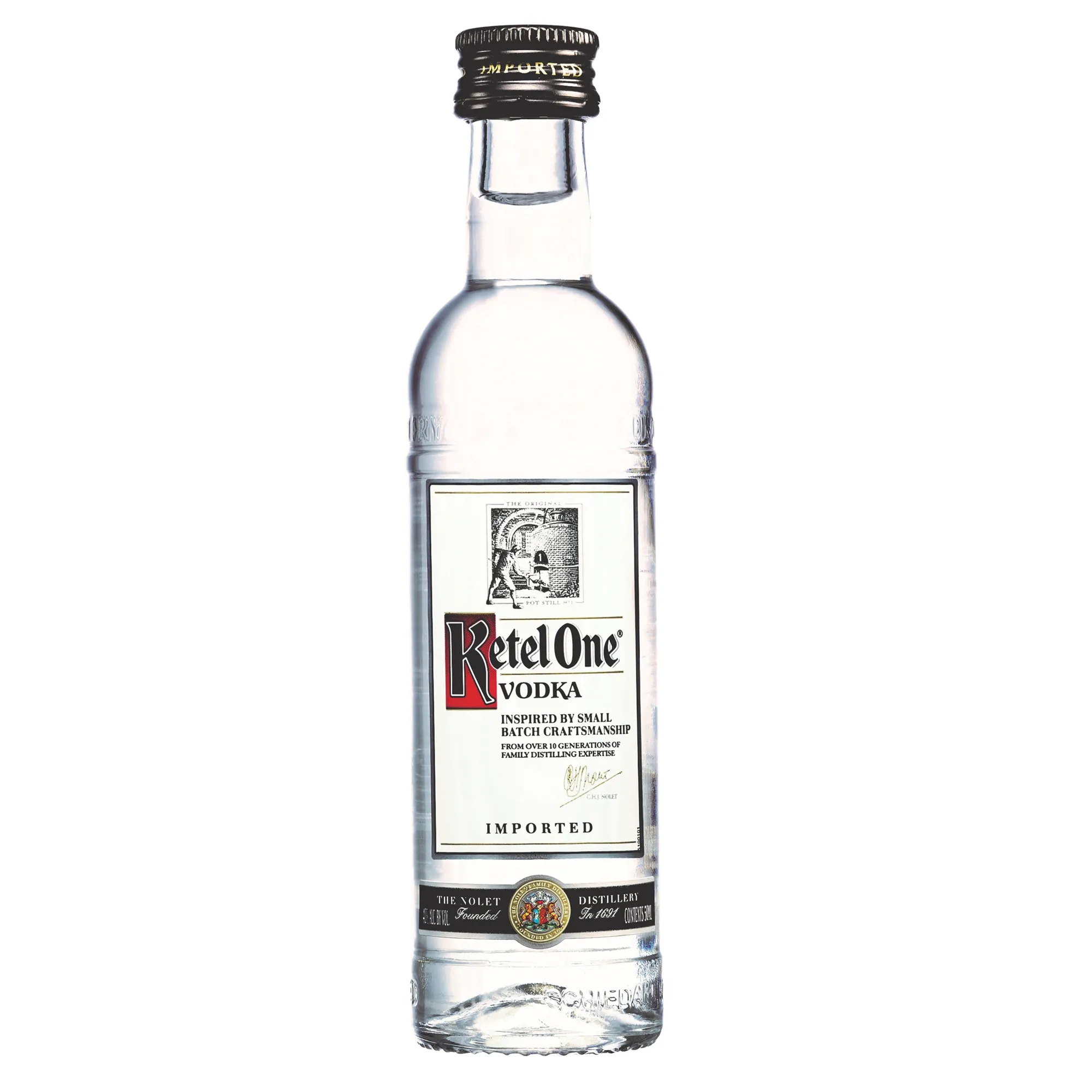 Miniatura Vodka Ketel One 50ml Miniatura Vodka Ketel One 50ml