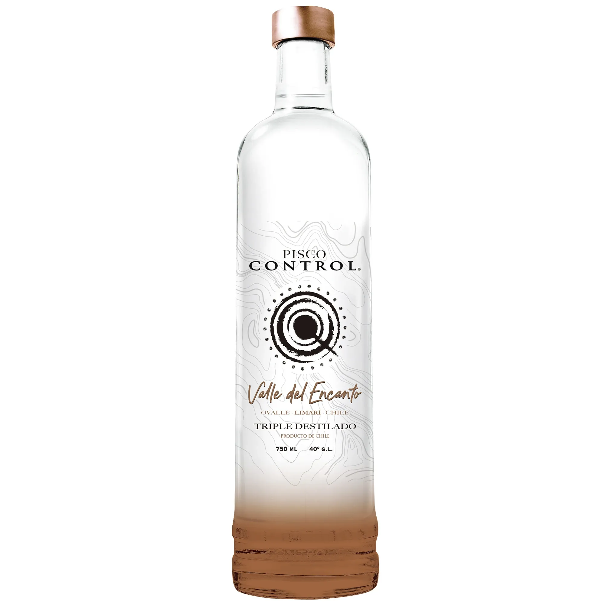 Pisco Control Valle Del Encanto 750 ml Pisco Control Valle Del Encanto 750 ml