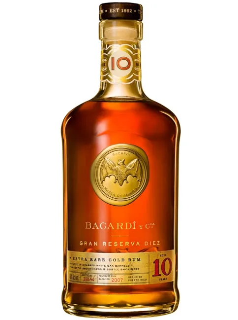 Rum Bacardi 10 anos Gran Reserva 750 ml Rum Bacardi 10 anos Gran Reserva 750 ml