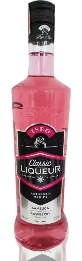 Licor Sambuca ISEO Raspberry 700 ml - Itália