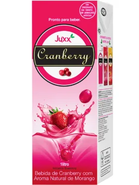 Suco Juxx Cranberry Morango