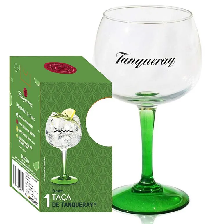 Taça Tanqueray Vidro Oficial 600 ml Taça Tanqueray Vidro Oficial 600 ml