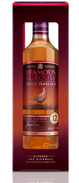 Whisky The Famous Grouse 12 Anos 700 ml