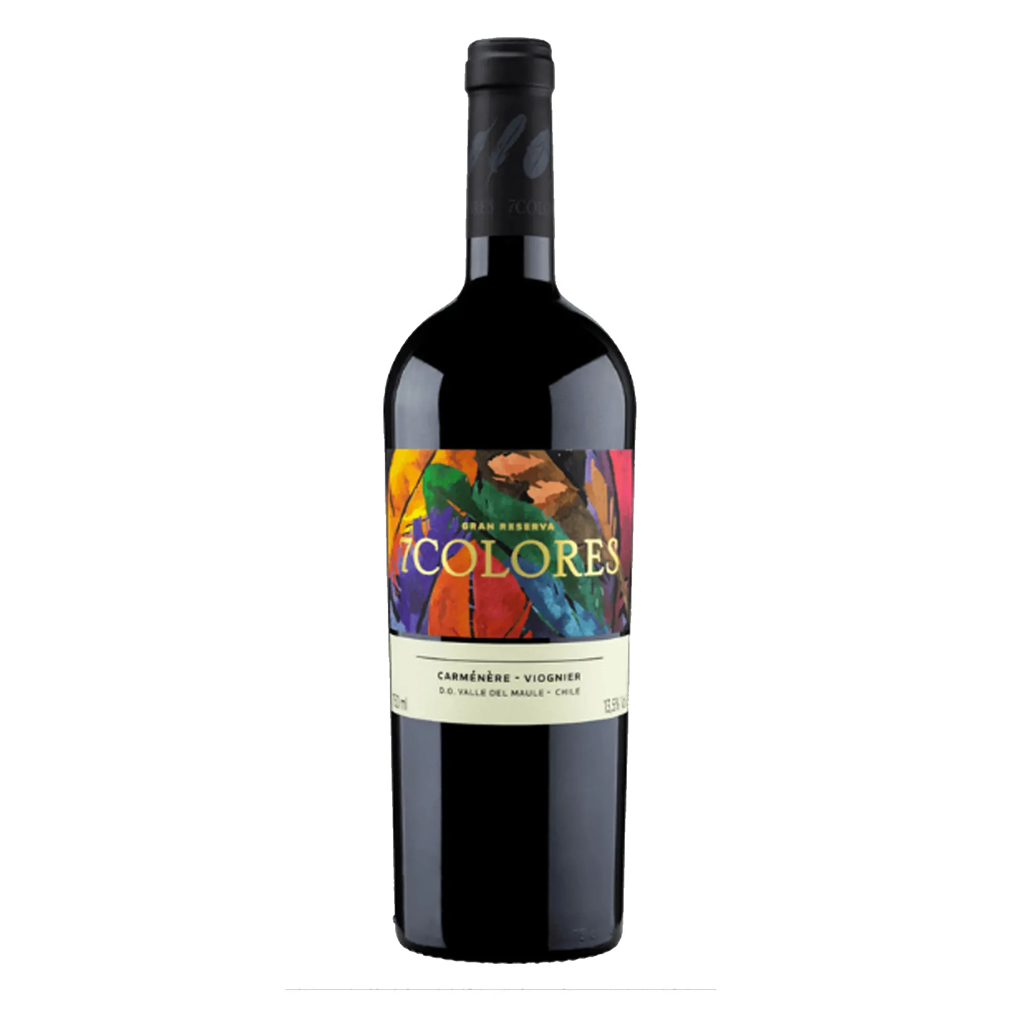 Vinho 7 Colores Gran Reserva Carmenere Viognier 750ml Vinho 7 Colores Gran Reserva Carmenere Viognier 750ml