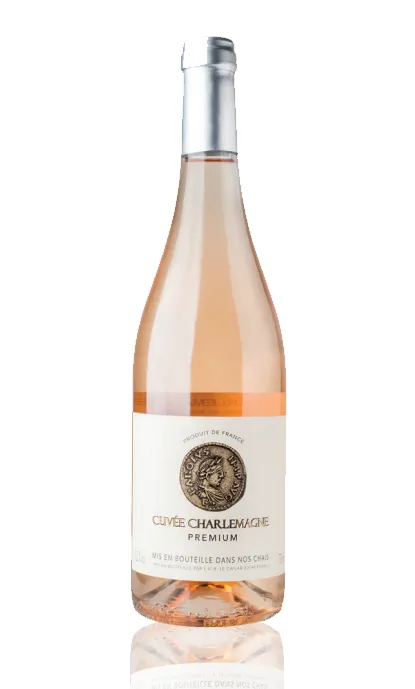 Vinho Cuvée Charlemagne Premium Rose 750 ml - França Vinho Cuvée Charlemagne Premium Rose 750 ml - França