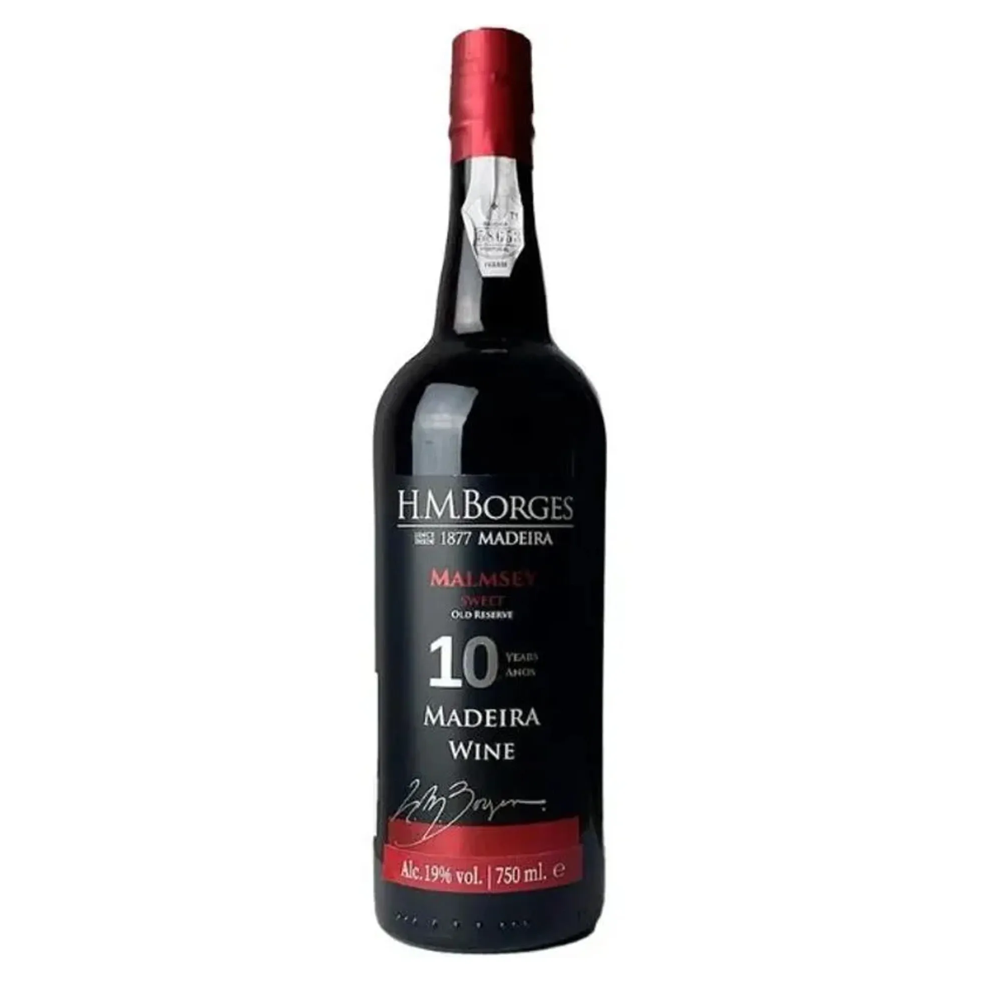Vinho Da Madeira Malmsey Hm Borges 10 Anos 750ml Vinho Da Madeira Malmsey Hm Borges 10 Anos 750ml