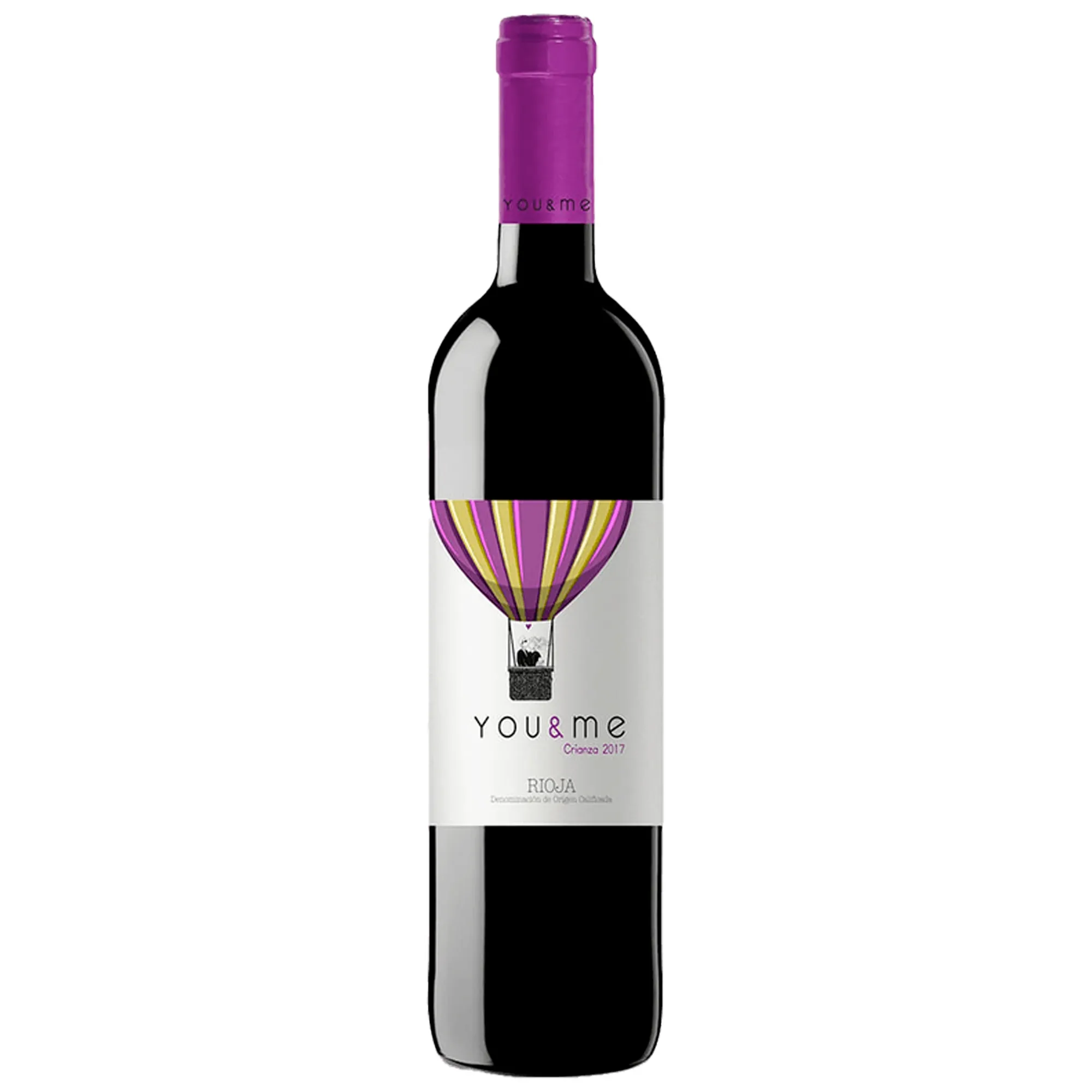 Vinho Fino Tinto Seco You & Me Crianza 750ml Vinho Fino Tinto Seco You & Me Crianza 750ml