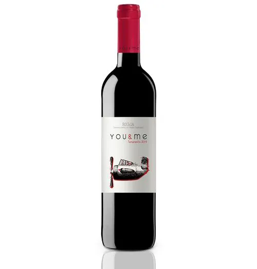 Vinho Fino Tinto Seco You & Me Tempranillo 750ml Vinho Fino Tinto Seco You & Me Tempranillo 750ml