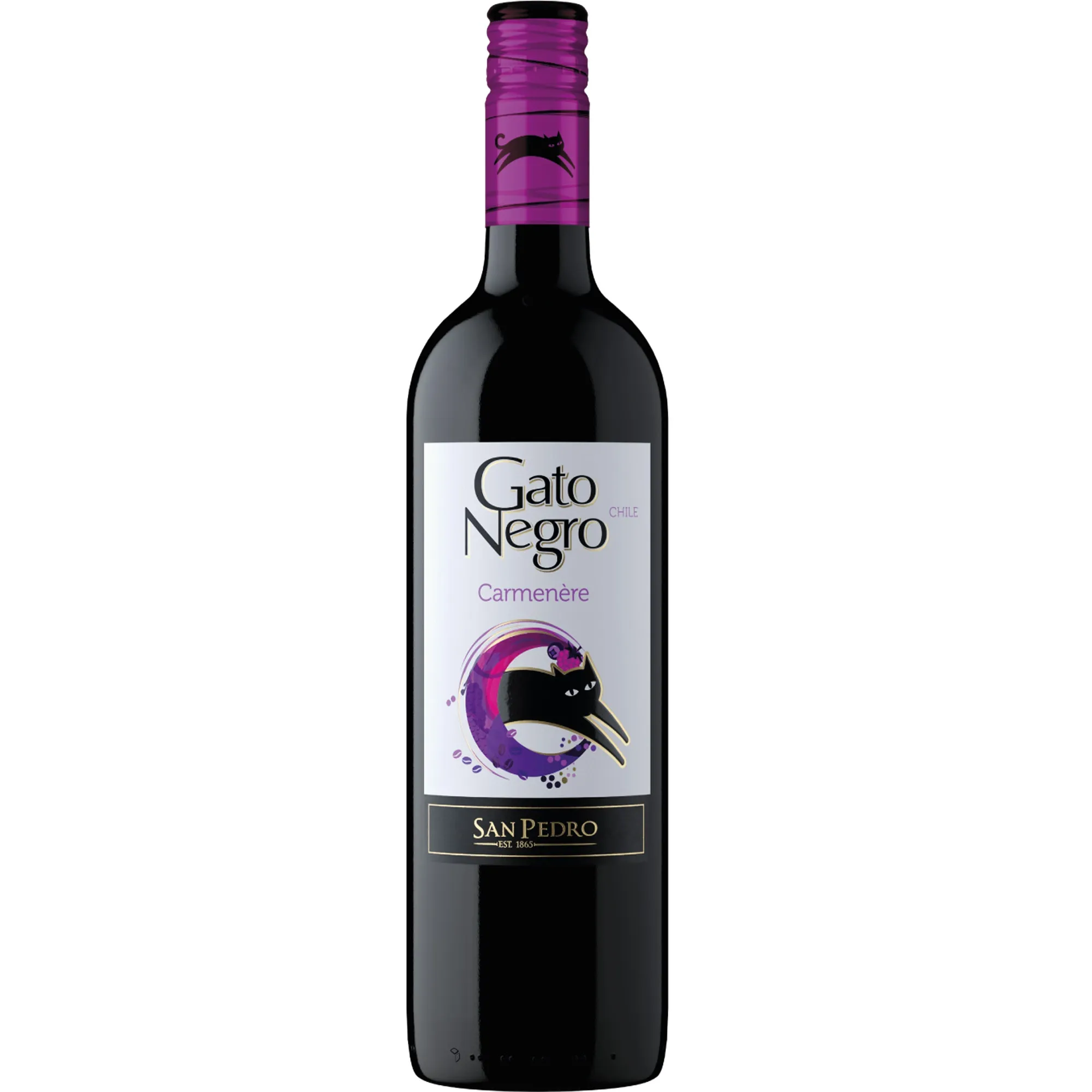 Vinho Gato Negro Carmenere 750 ml Vinho Gato Negro Carmenere 750 ml