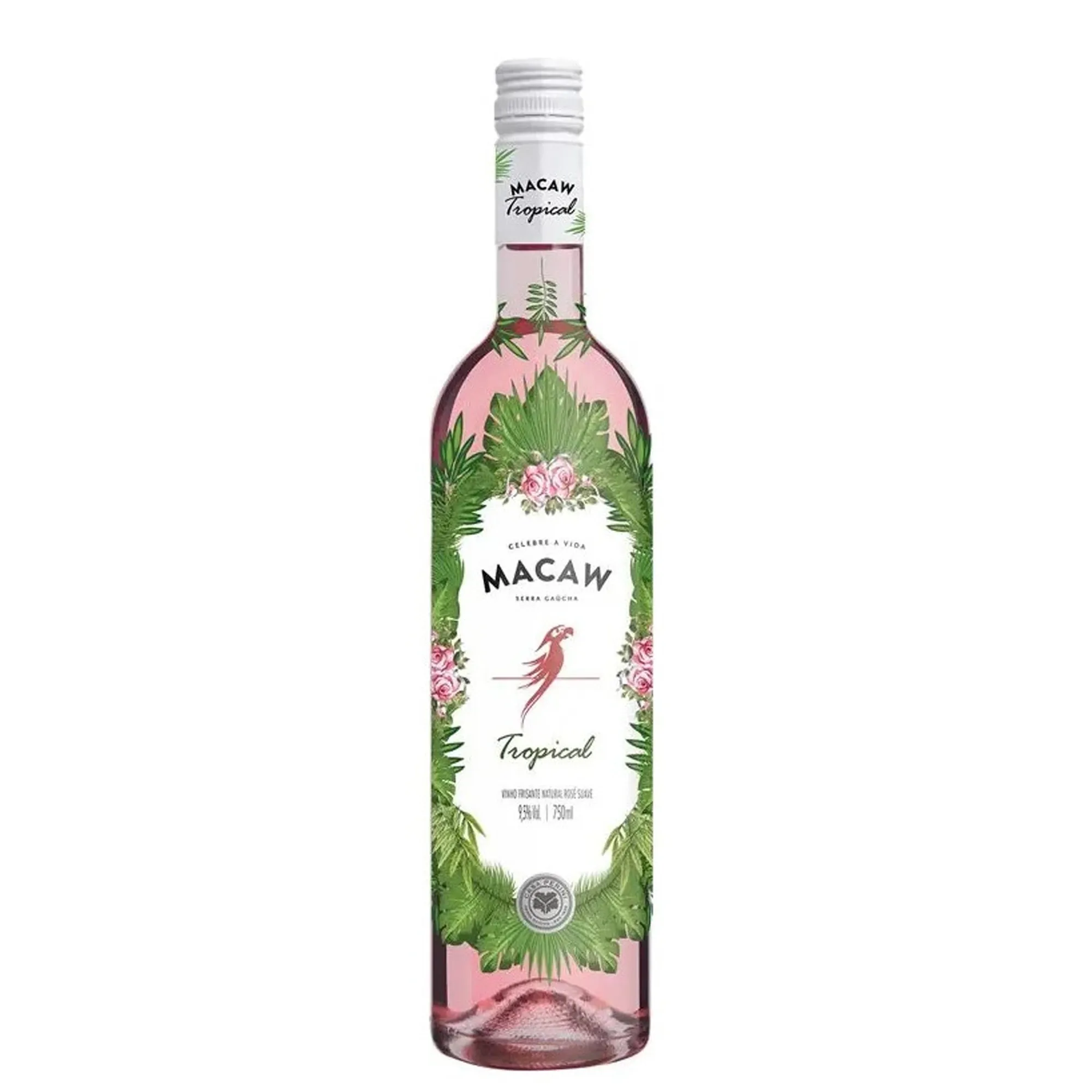 Vinho Macaw Frisante Tropical Rose 750ml Vinho Macaw Frisante Tropical Rose 750ml