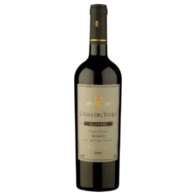 Vinho Tinto Casas Del Toqui Single D.O. Central Valley Merlot 2024 750ml