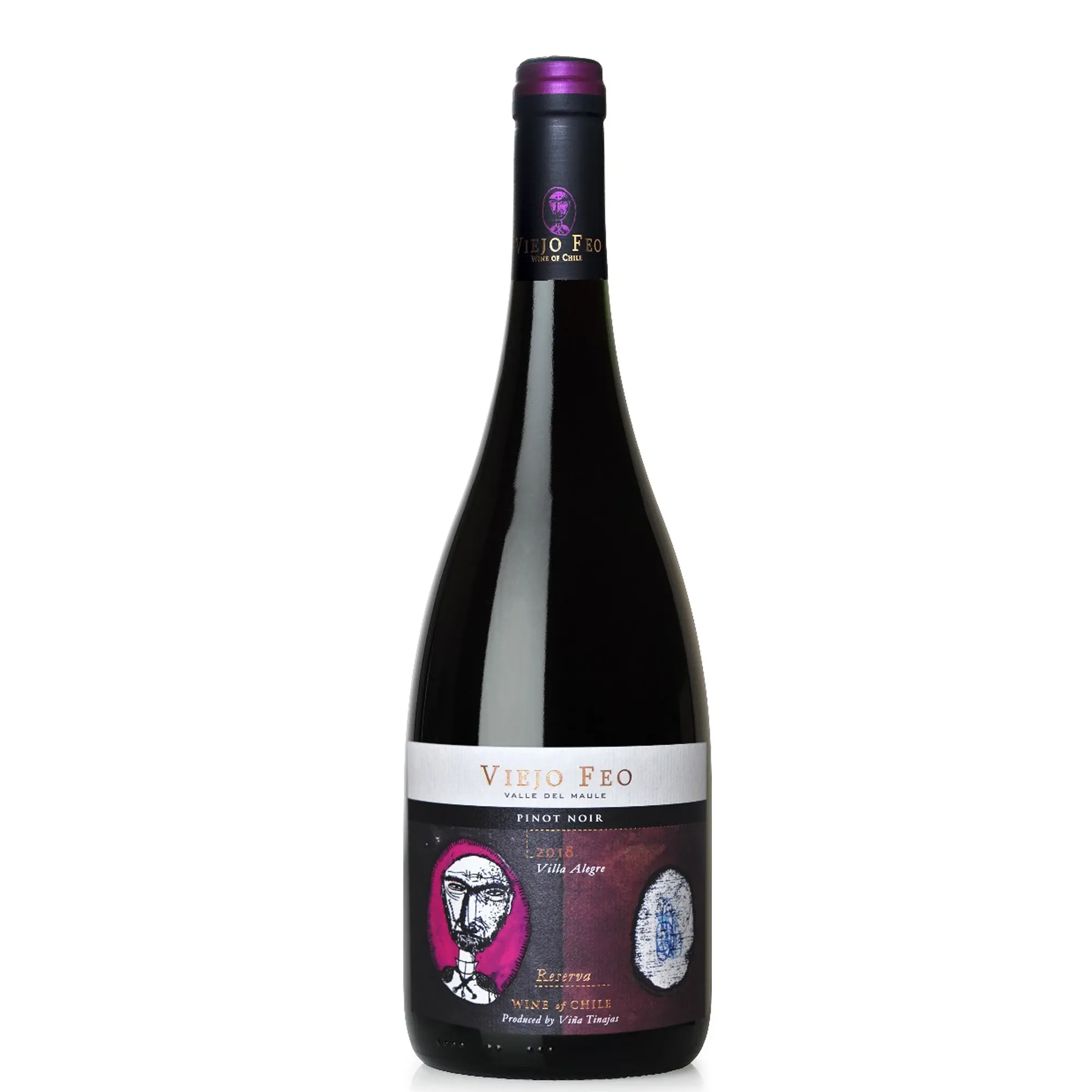 Vinho Viejo Feo Reserva Pinot Noir 750ml Vinho Viejo Feo Reserva Pinot Noir 750ml