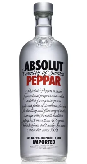 Vodka Absolut Peppar 1L