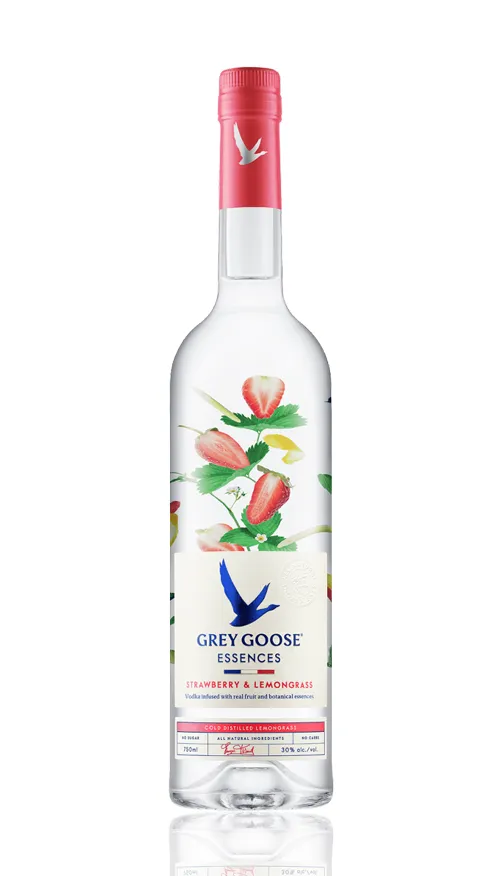 Vodka Grey Goose Strawberry And Lemongrass 750ml Vodka Grey Goose Strawberry And Lemongrass 750ml