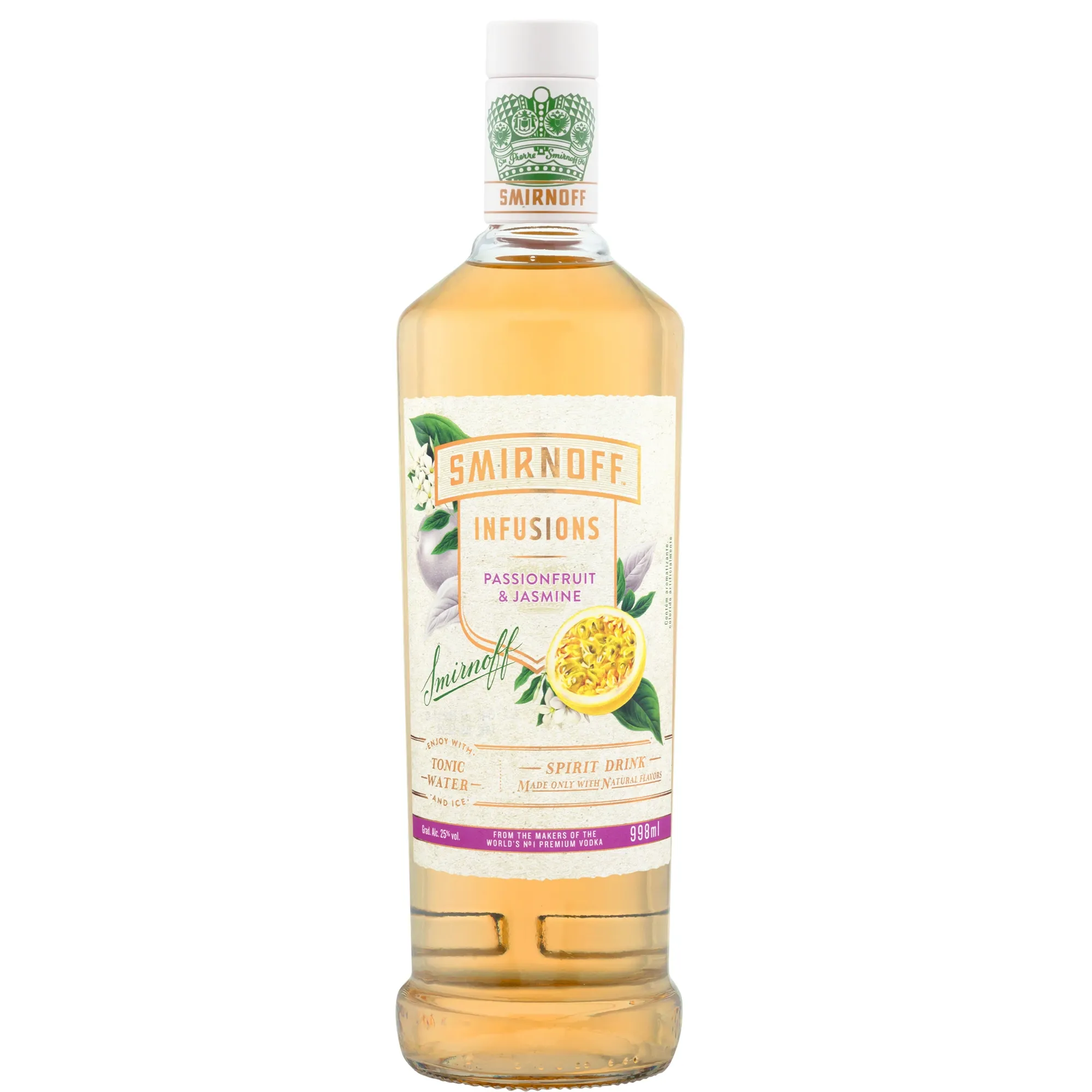 Vodka Smirnoff Infusions Maracujá & Jasmin 998ml Vodka Smirnoff Infusions Maracujá & Jasmin 998ml