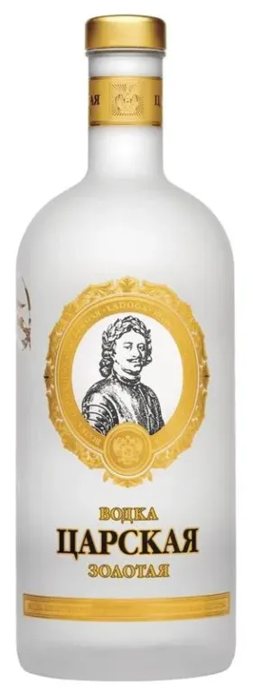 Vodka Tsarskaya Zolotaya - Czar's Gold 1000 ml