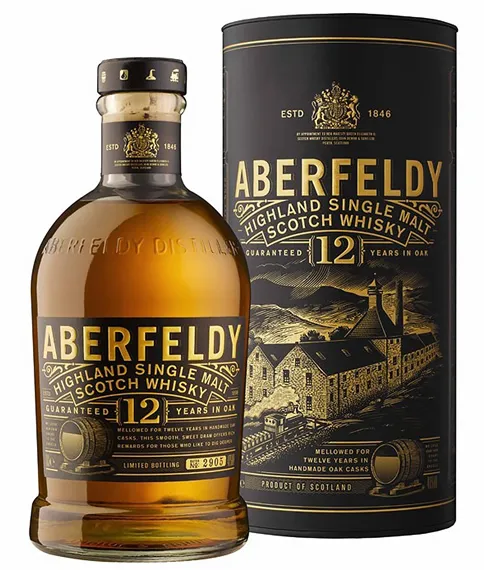 Whisky Aberfeldy 12 anos 750 ml - Single Malt Whisky Aberfeldy 12 anos 750 ml - Single Malt