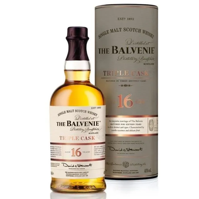 Whisky Balvenie Triple Cask 16 Anos 700 ml Whisky Balvenie Triple Cask 16 Anos 700 ml