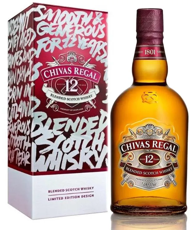 Whisky Chivas 12 anos 750 ml - Lata Whisky Chivas 12 anos 750 ml - Lata