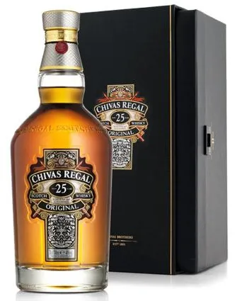 Whisky Chivas Regal 25 anos 700 ml Whisky Chivas Regal 25 anos 700 ml