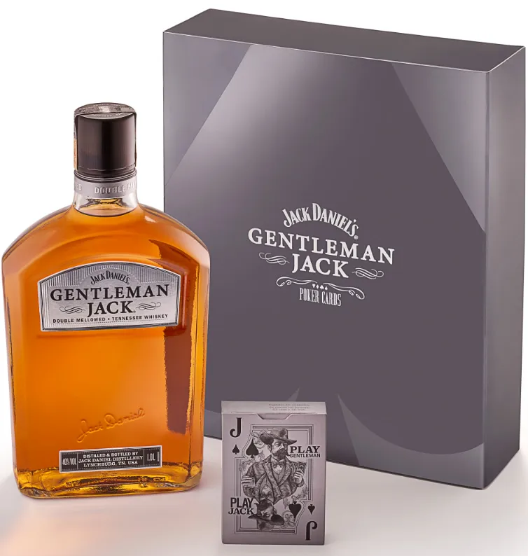 Whisky Gentleman Jack Poker Cards 1000 ml Whisky Gentleman Jack Poker Cards 1000 ml