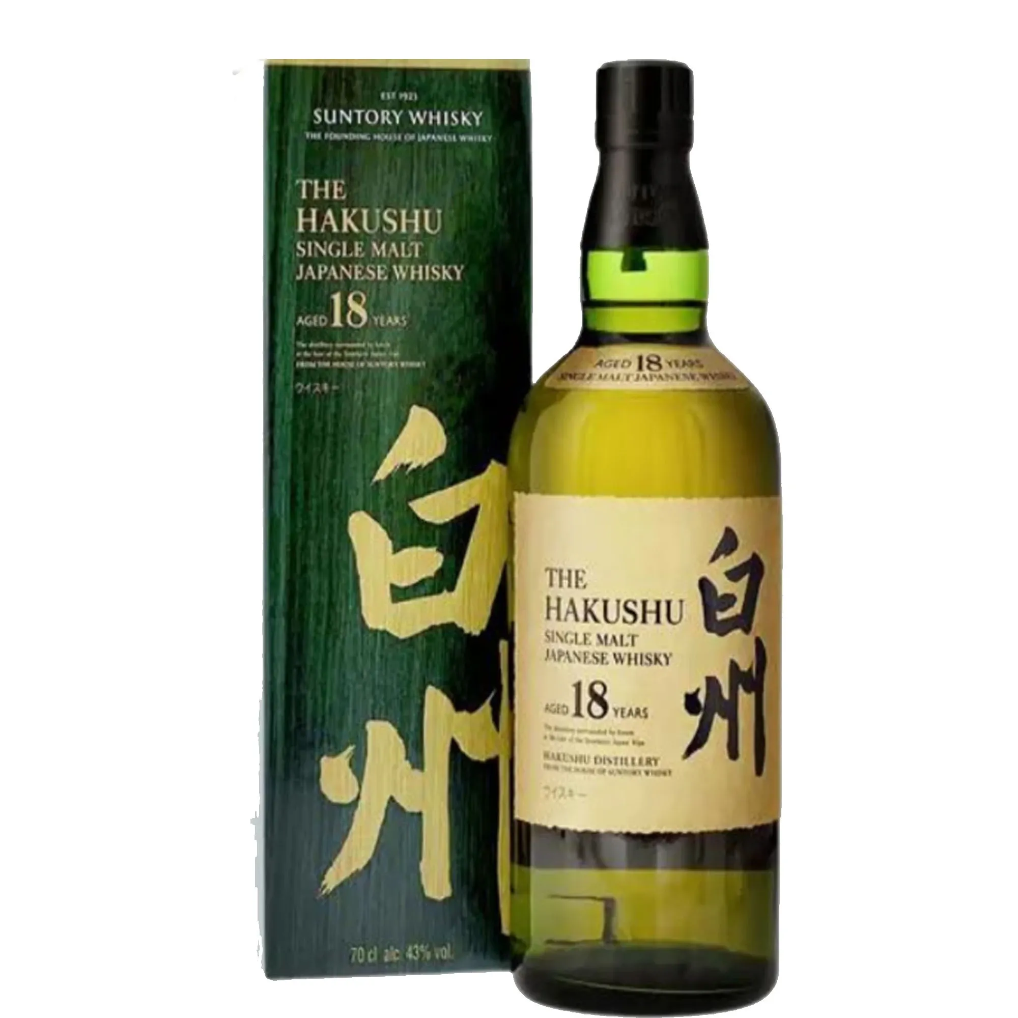 Whisky Hakushu 18 Anos - Single Malt 700ml Whisky Hakushu 18 Anos - Single Malt 700ml