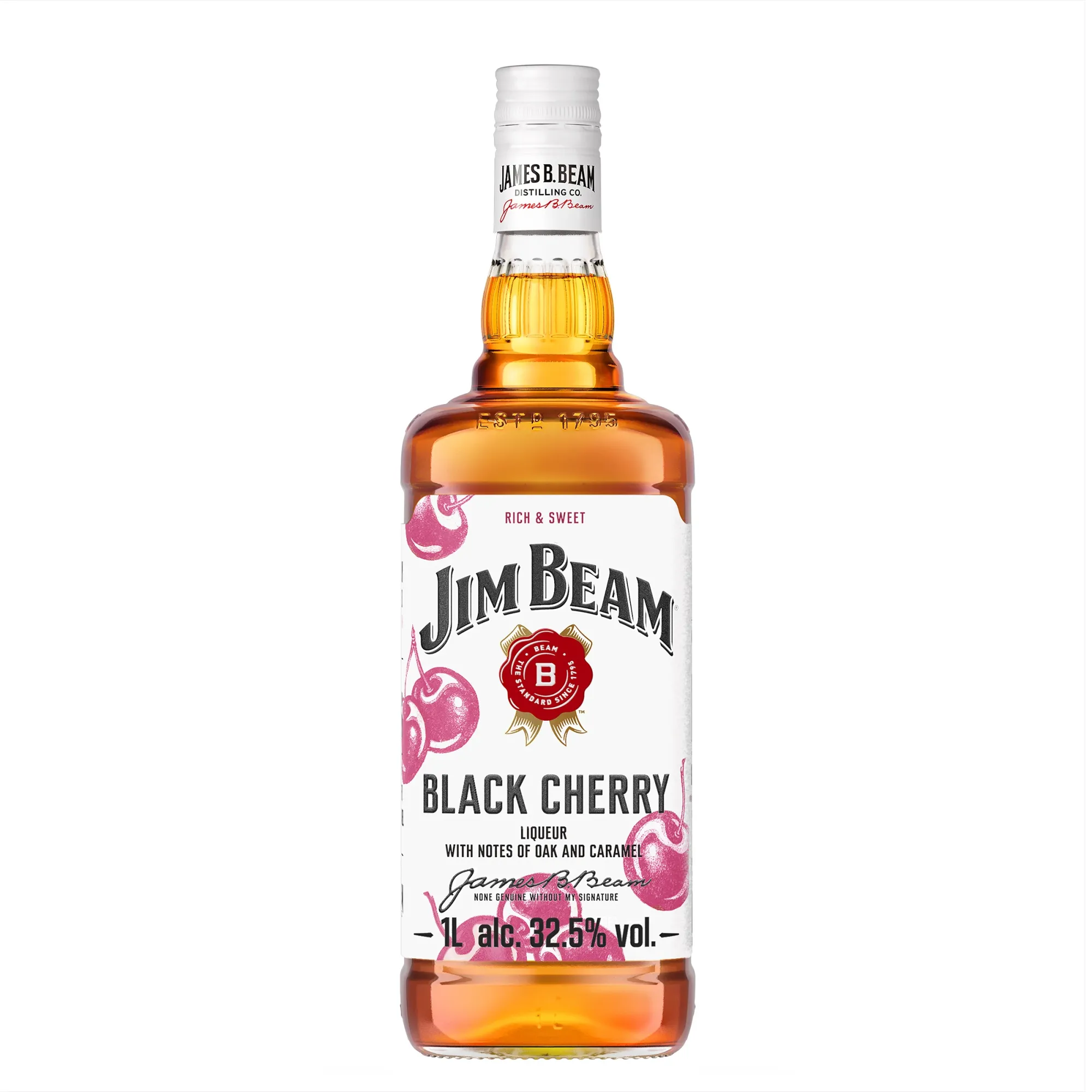 Whisky Jim Beam Black Cherry 1000ml Whisky Jim Beam Black Cherry 1000ml