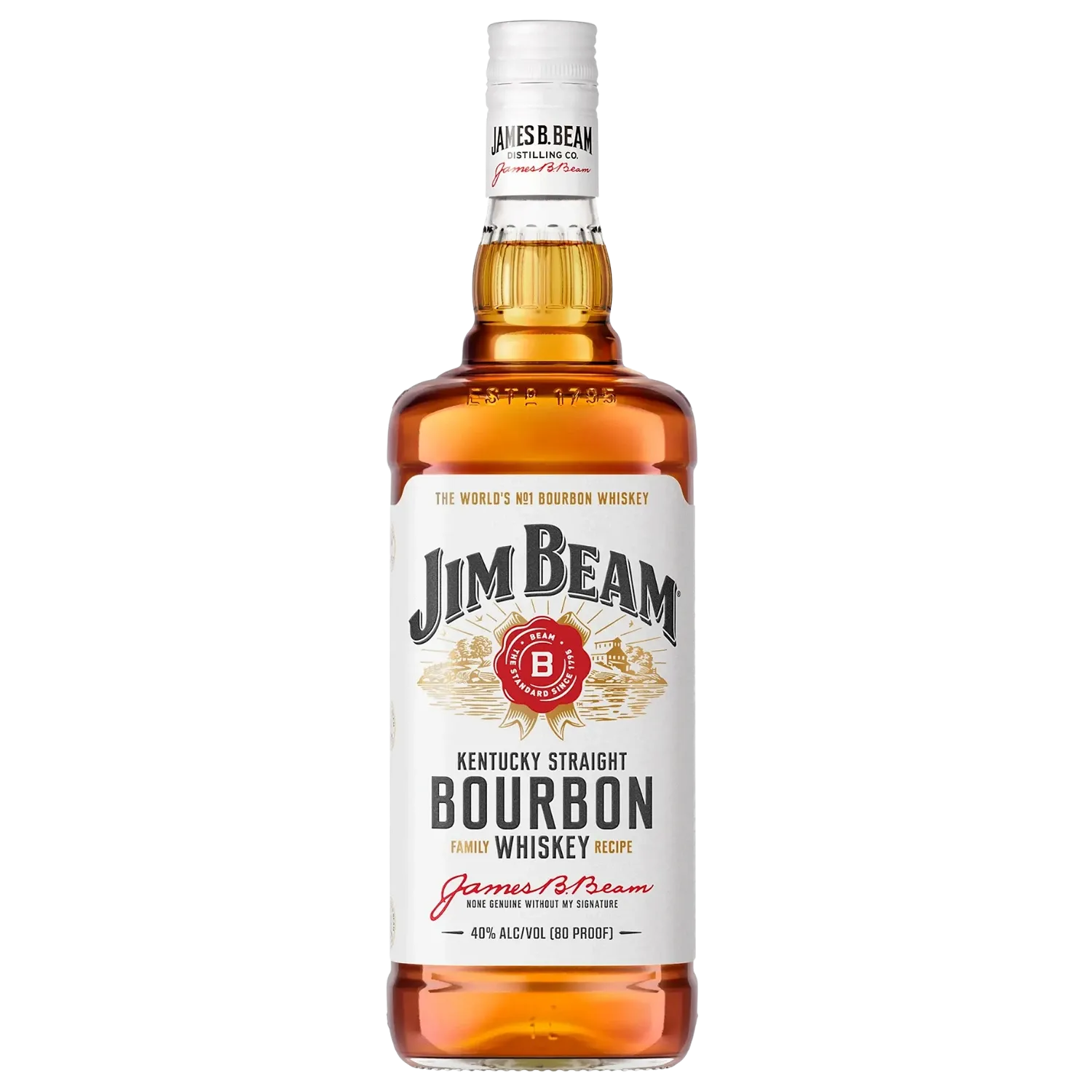 Whisky Jim Beam Original Bourbon 1000 ml Whisky Jim Beam Original Bourbon 1000 ml