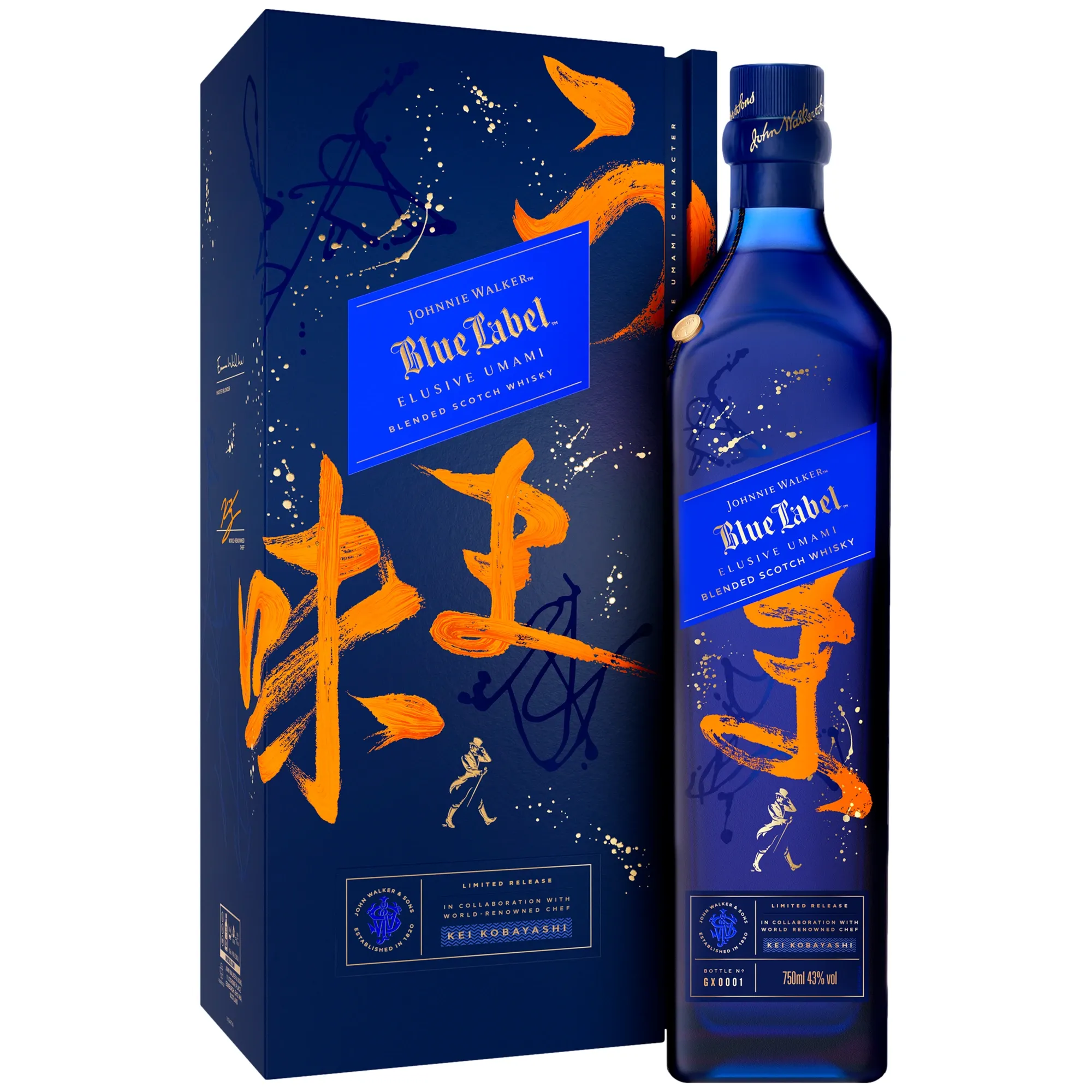 Whisky Johnnie Walker Blue Elusive Umami 750ml Whisky Johnnie Walker Blue Elusive Umami 750ml