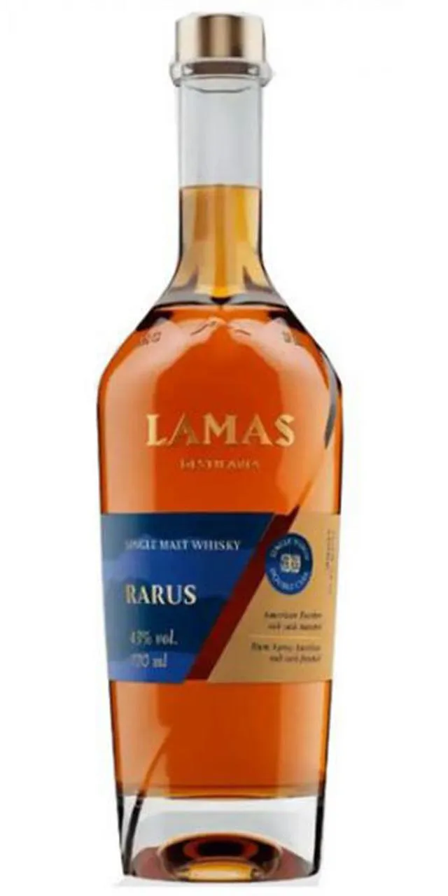 Whisky Lamas Rarus Single Malt Barril ex-rum 720 ml Whisky Lamas Rarus Single Malt Barril ex-rum 720 ml