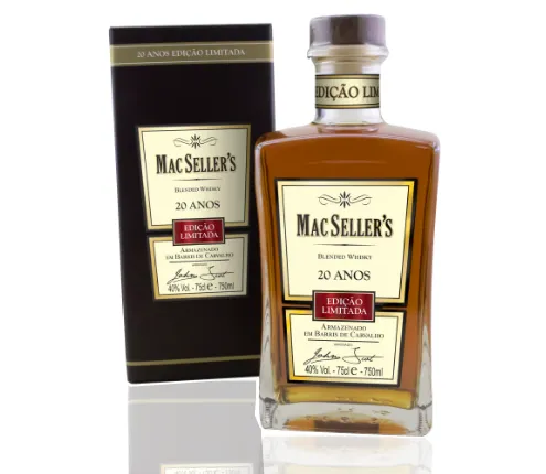 Whisky Mac Seller's 20 Anos 750 ml Whisky Mac Seller's 20 Anos 750 ml