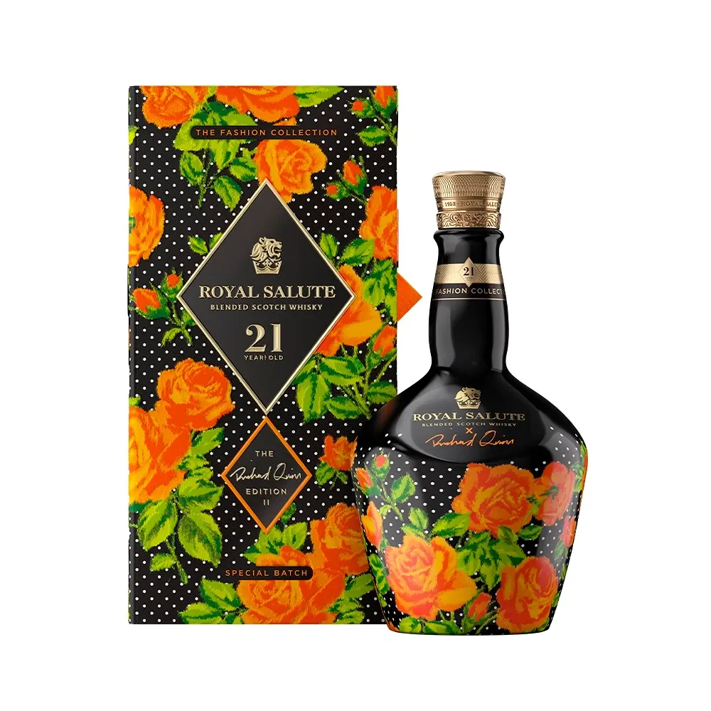 Whisky Royal Salute 21 Anos Edição II Rosas 700 ml Whisky Royal Salute 21 Anos Edição II Rosas 700 ml