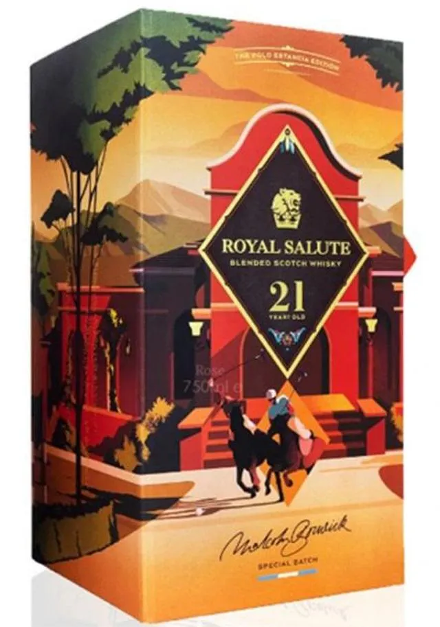 Whisky Royal Salute The Polo Estancia Edition 21 Anos 700 ml Whisky Royal Salute The Polo Estancia Edition 21 Anos 700 ml