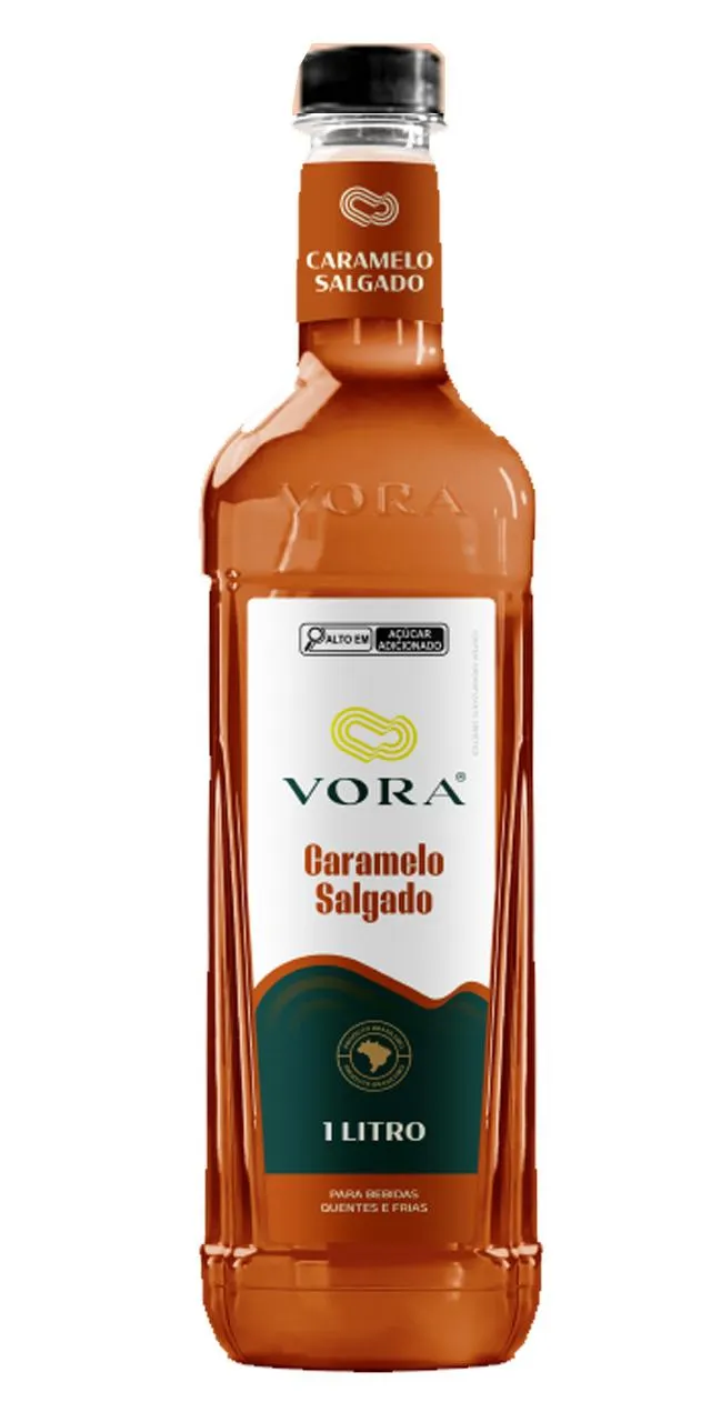Xarope Vora Caramelo Salgado 1 L Xarope Vora Caramelo Salgado 1 L