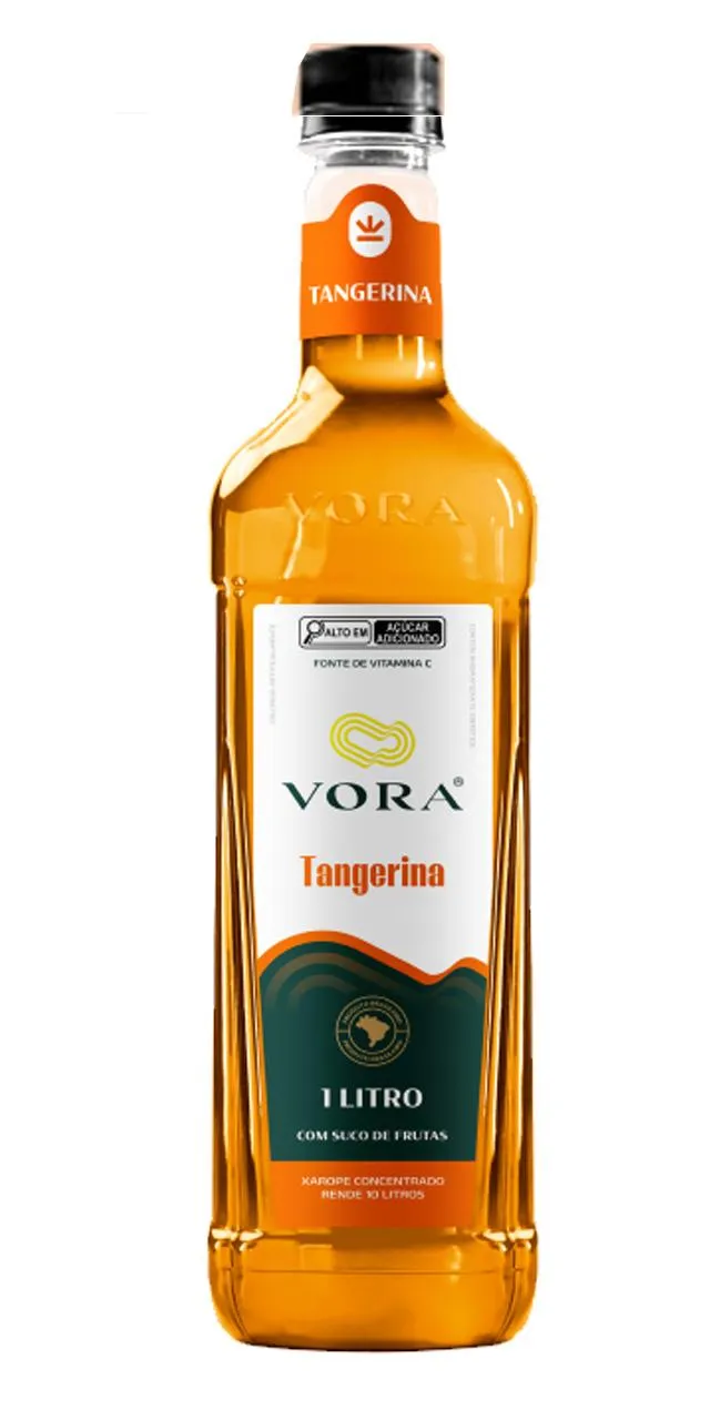 Xarope Vora Tangerina 1 L Xarope Vora Tangerina 1 L