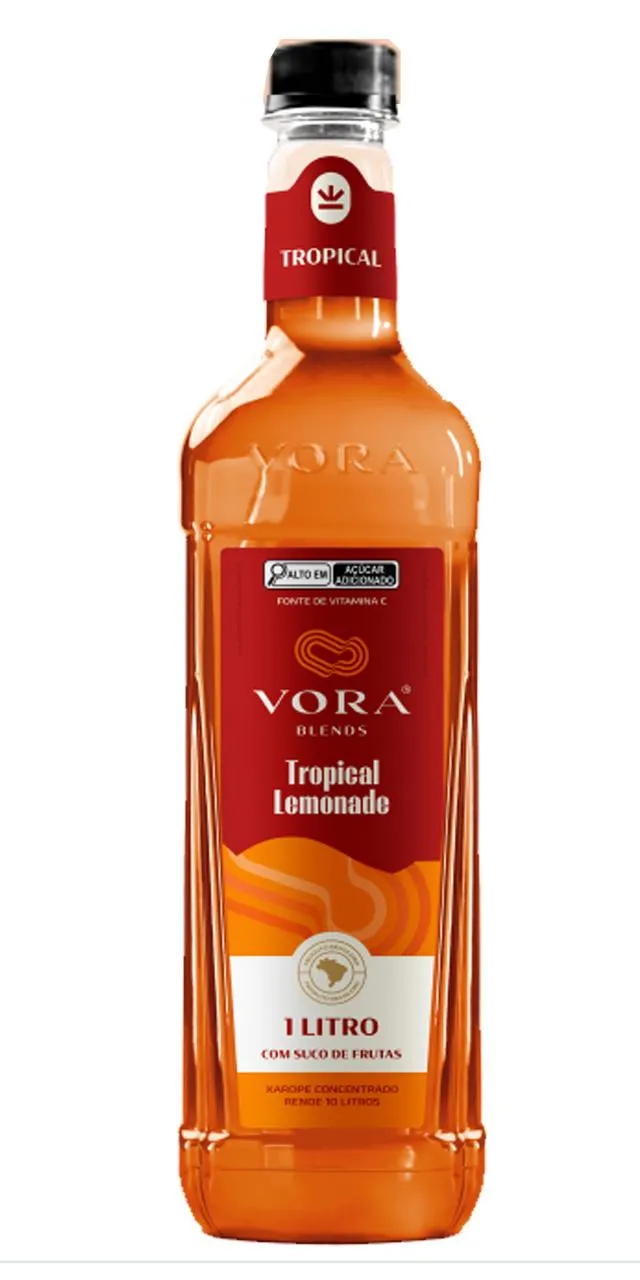 Xarope Vora Tropical Lemonade 1 L Xarope Vora Tropical Lemonade 1 L